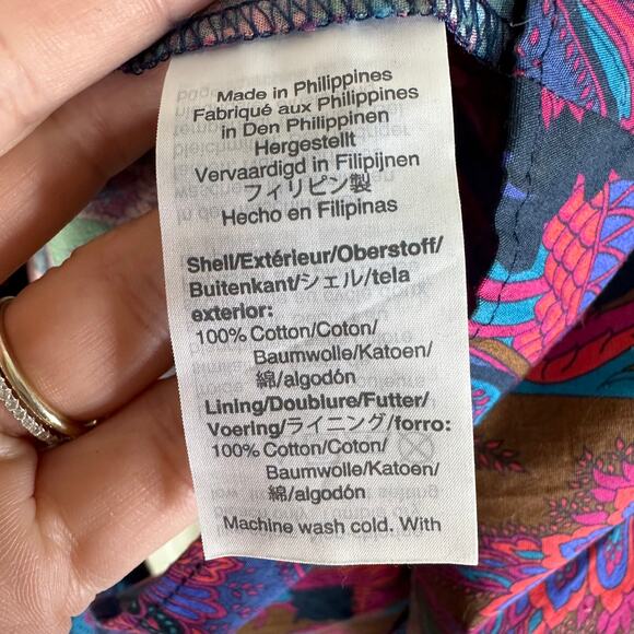 J.Crew Tiered Sleeveless Maxi Dress in Green Multi Ratti Scarf Paisley Size 10 - Picture 6 of 11